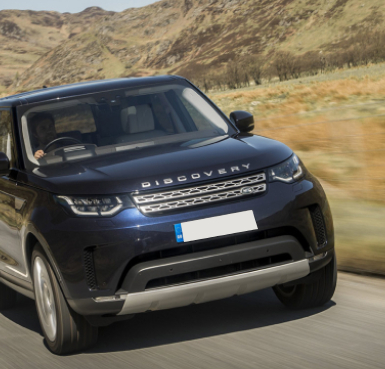 Black Land Rover Discovery Car