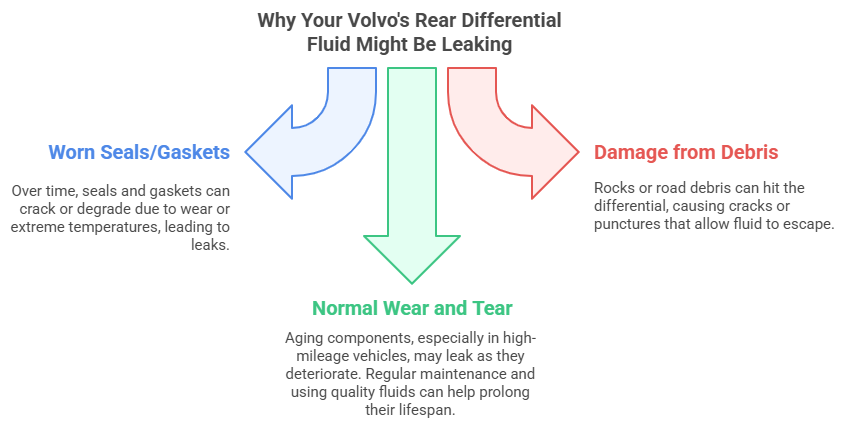 Why Your Volvo's Rear Differential Fluid Might Be Leaking