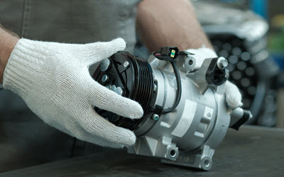 Volvo HVAC Compressor Repair