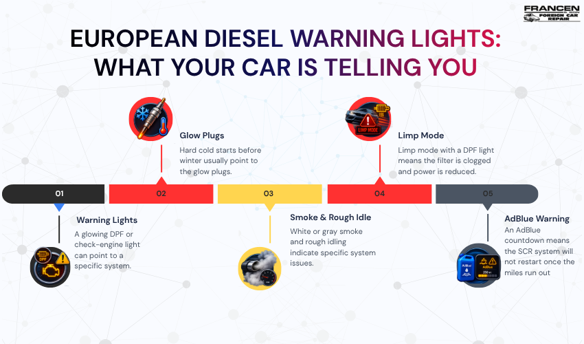 European Diesel Warning Lights What Your Car Is Telling You
